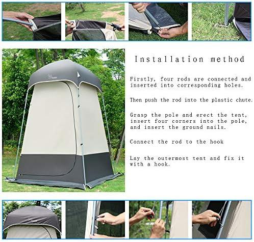Finding Freedom:⁣ Our⁤ Review ⁤of the⁣ Portable Shower Tent