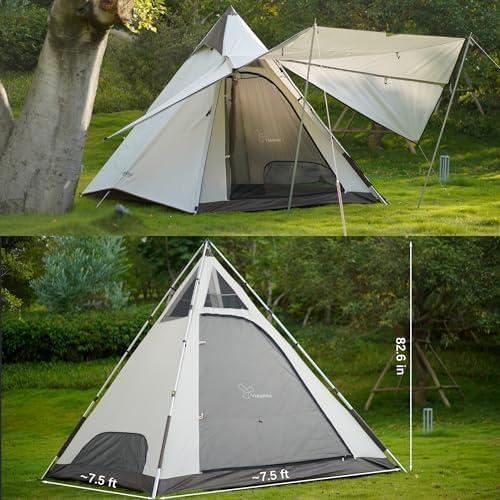 Exploring Comfort: Our Experience with the Vidalido Teepee Tent